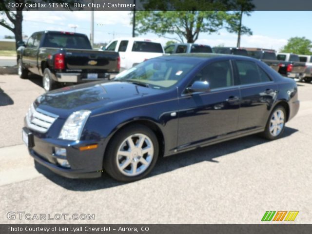 2007 Cadillac STS V6 in Blue Chip