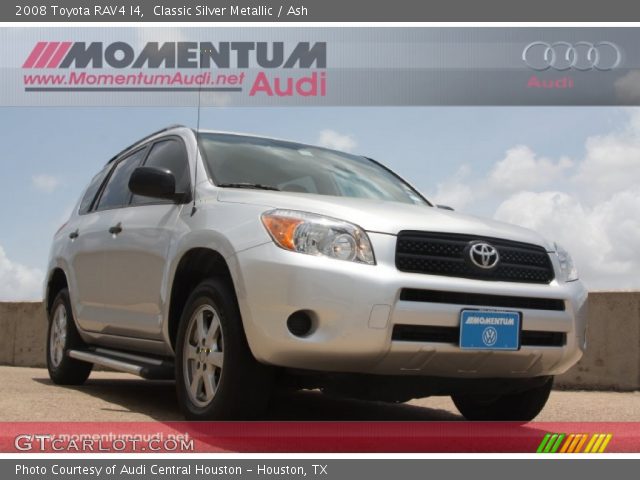 2008 Toyota RAV4 I4 in Classic Silver Metallic