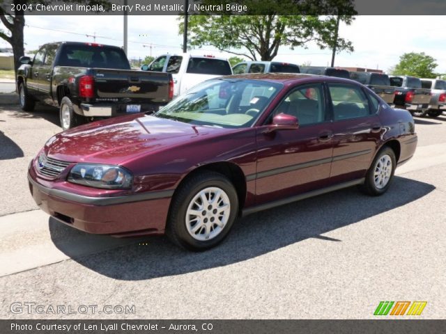 2004 Chevrolet Impala  in Berry Red Metallic
