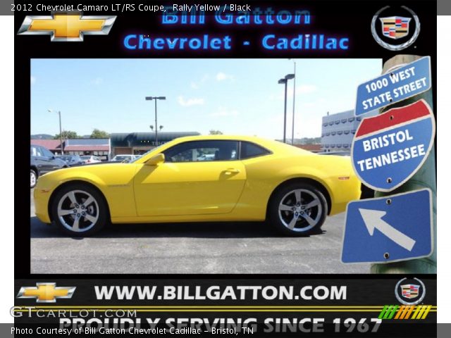 2012 Chevrolet Camaro LT/RS Coupe in Rally Yellow