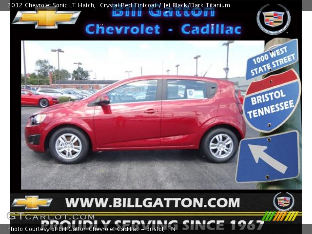 2012 Chevrolet Sonic LT Hatch in Crystal Red Tintcoat