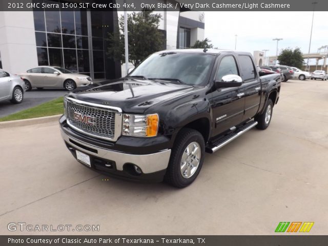2012 GMC Sierra 1500 SLT Crew Cab 4x4 in Onyx Black