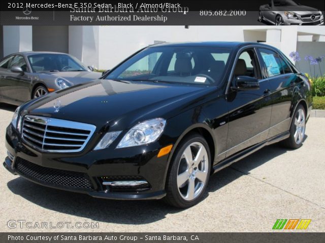2012 Mercedes-Benz E 350 Sedan in Black