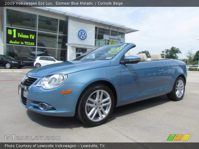 2009 Volkswagen Eos Lux in Eismeer Blue Metallic