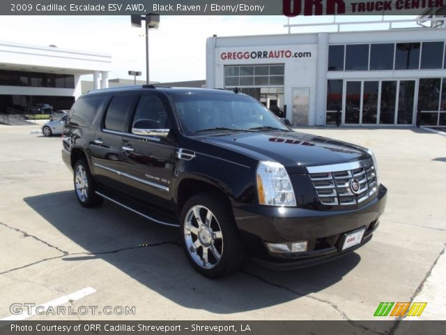 2009 Cadillac Escalade ESV AWD in Black Raven