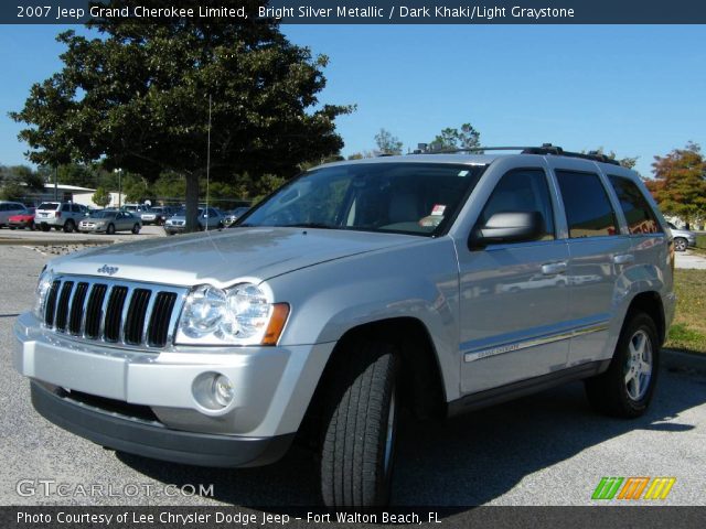 2007 Jeep Grand Cherokee Limited in Bright Silver Metallic