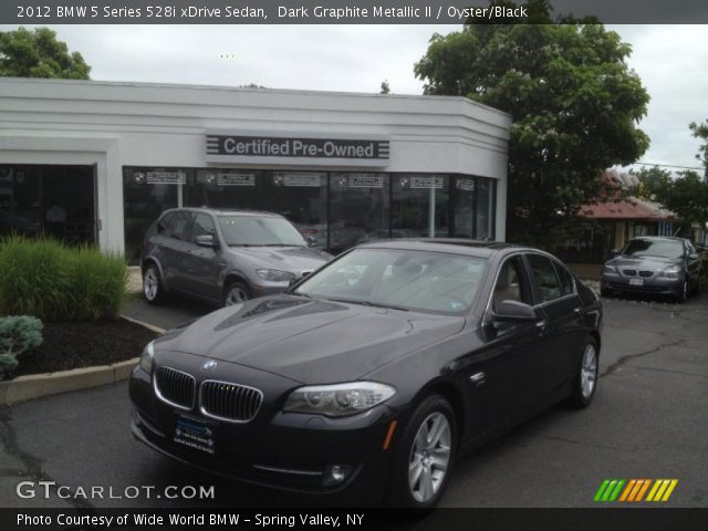 2012 BMW 5 Series 528i xDrive Sedan in Dark Graphite Metallic II