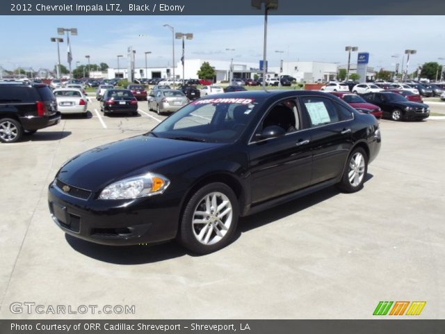 2012 Chevrolet Impala LTZ in Black