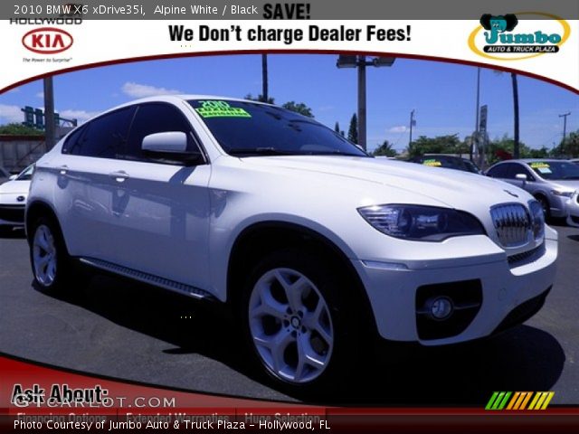 2010 BMW X6 xDrive35i in Alpine White