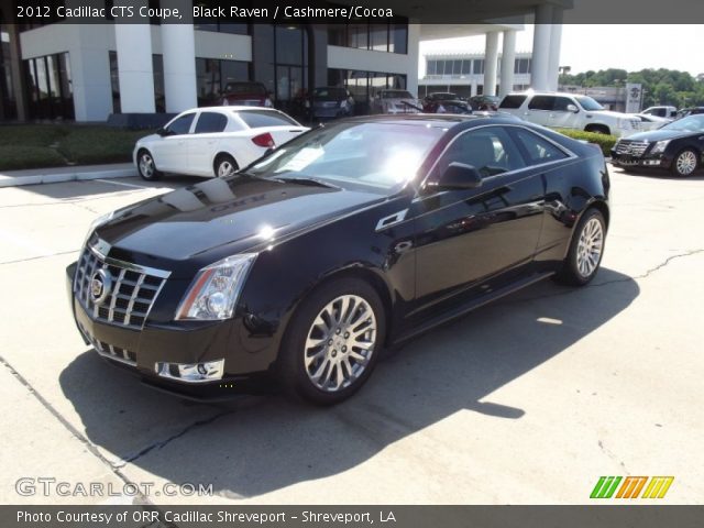 2012 Cadillac CTS Coupe in Black Raven
