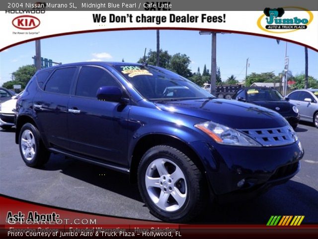 2004 Nissan Murano SL in Midnight Blue Pearl
