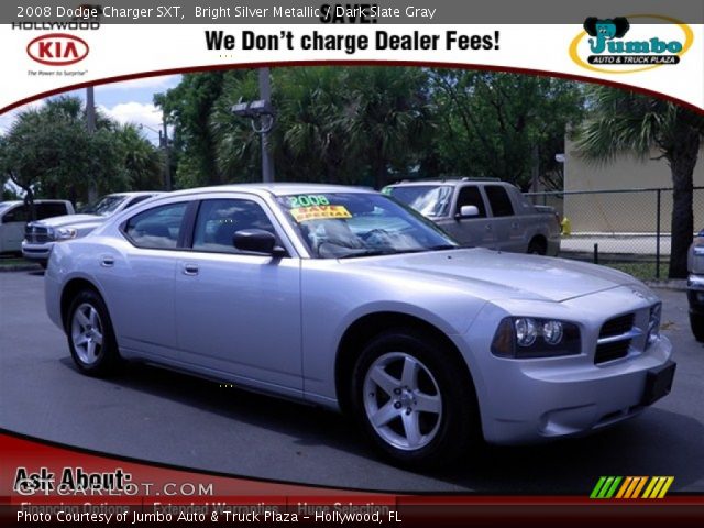 2008 Dodge Charger SXT in Bright Silver Metallic