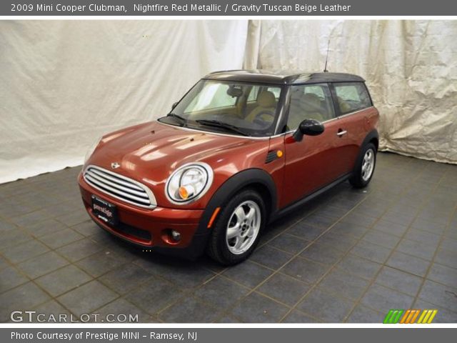 2009 Mini Cooper Clubman in Nightfire Red Metallic