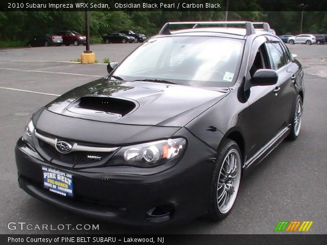 2010 Subaru Impreza WRX Sedan in Obsidian Black Pearl
