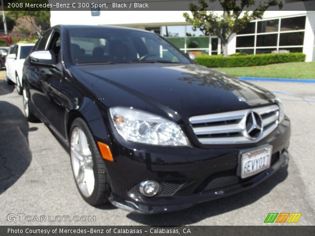 2008 Mercedes-Benz C 300 Sport in Black
