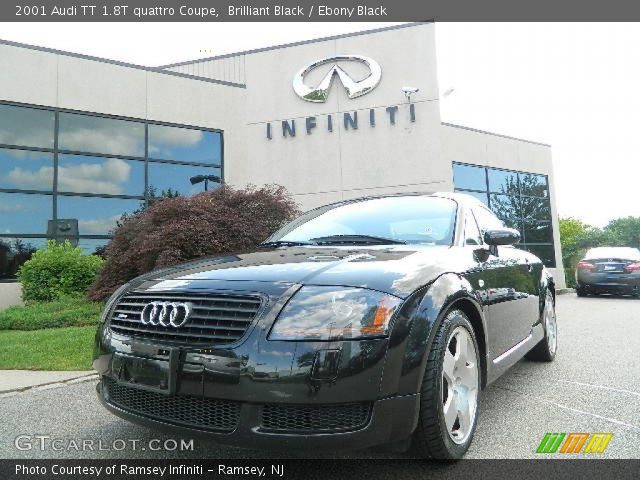 2001 Audi TT 1.8T quattro Coupe in Brilliant Black