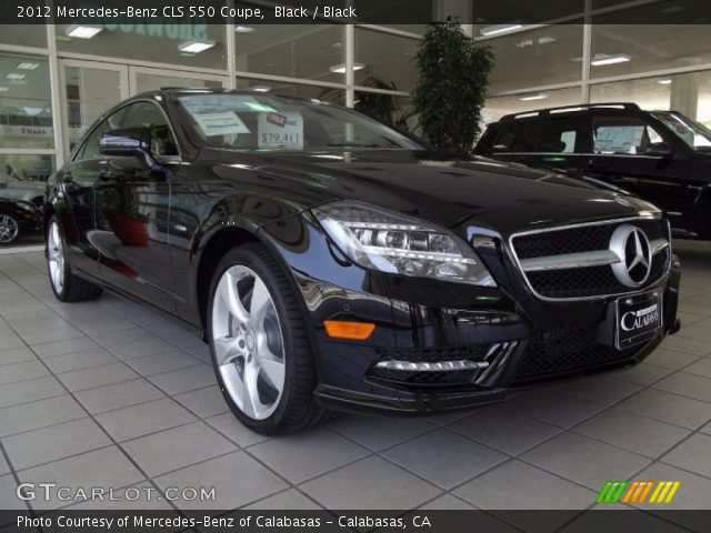 2012 Mercedes-Benz CLS 550 Coupe in Black
