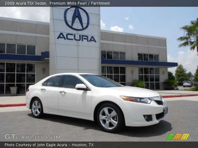 2009 Acura TSX Sedan in Premium White Pearl