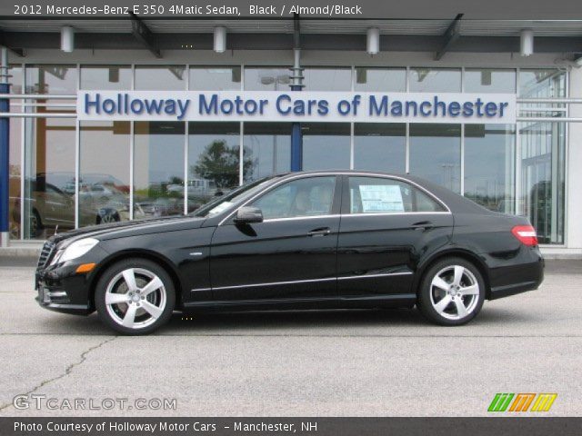 2012 Mercedes-Benz E 350 4Matic Sedan in Black