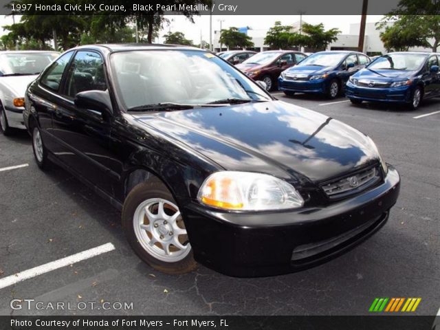 1997 Honda Civic HX Coupe in Black Pearl Metallic