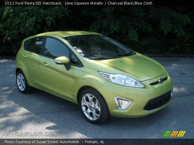 2011 Ford Fiesta SES Hatchback in Lime Squeeze Metallic