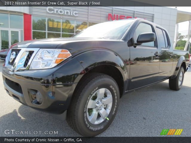 2012 Nissan Frontier SV Crew Cab in Super Black
