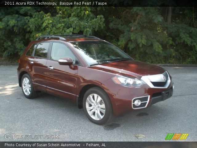 2011 Acura RDX Technology in Basque Red Pearl