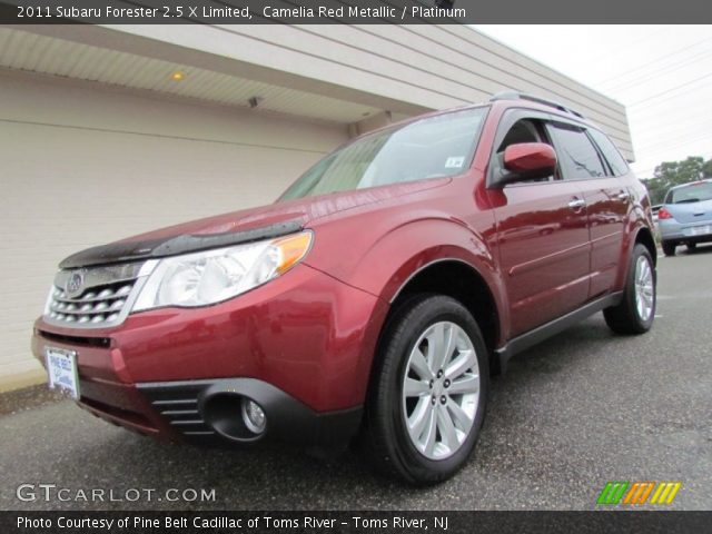 2011 Subaru Forester 2.5 X Limited in Camelia Red Metallic