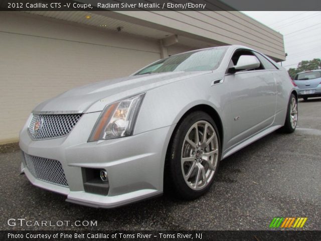 2012 Cadillac CTS -V Coupe in Radiant Silver Metallic
