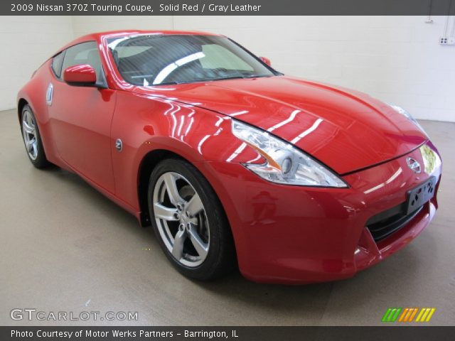 2009 Nissan 370Z Touring Coupe in Solid Red