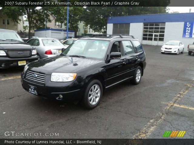 2007 Subaru Forester 2.5 X Premium in Obsidian Black Pearl