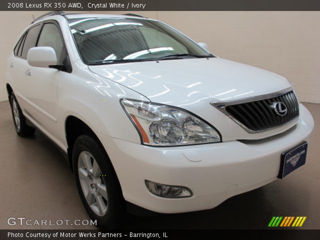 2008 Lexus RX 350 AWD in Crystal White