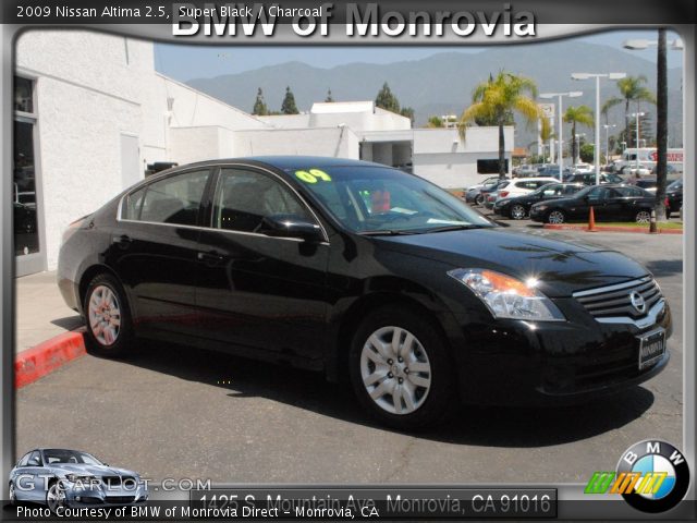 2009 Nissan Altima 2.5 in Super Black