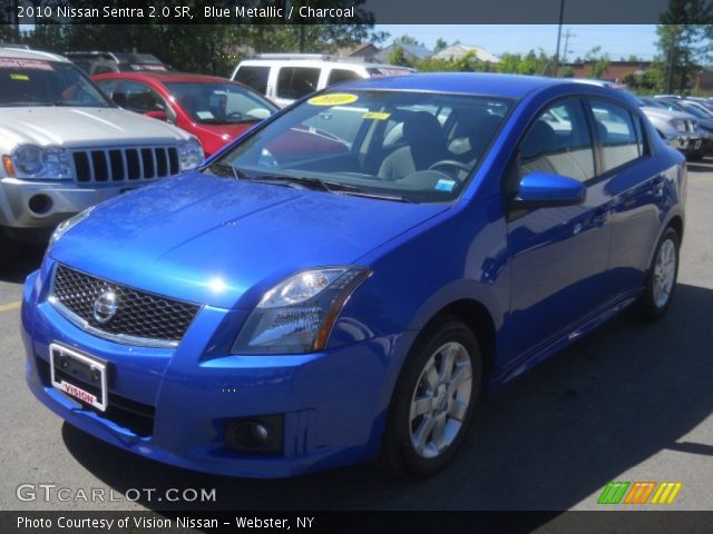 2010 Nissan Sentra 2.0 SR in Blue Metallic