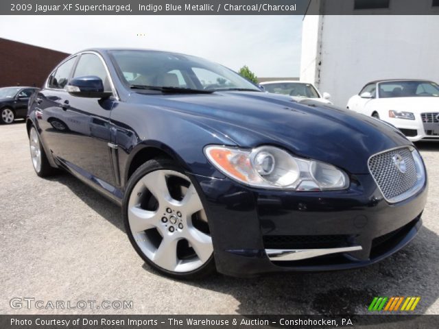 2009 Jaguar XF Supercharged in Indigo Blue Metallic