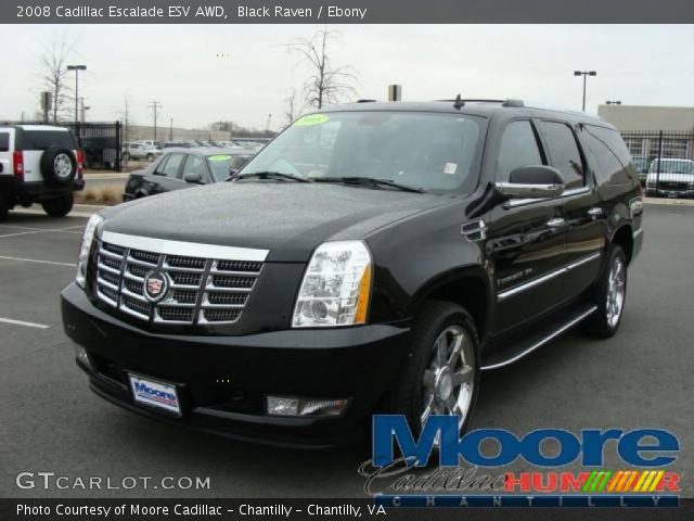 2008 Cadillac Escalade ESV AWD in Black Raven