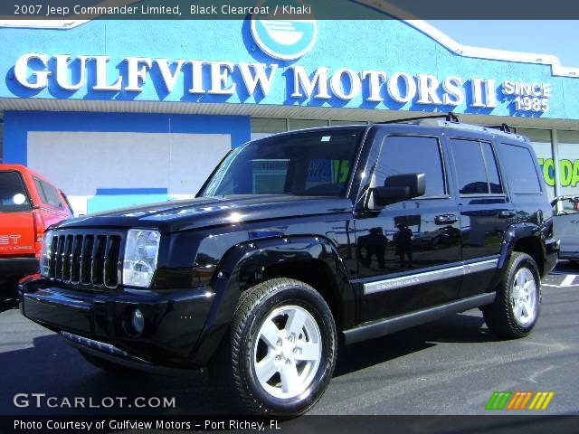 2007 Jeep Commander Limited in Black Clearcoat