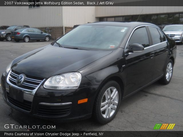 2007 Volkswagen Jetta Wolfsburg Edition Sedan in Black