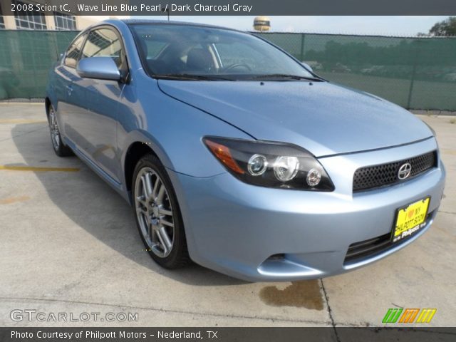 2008 Scion tC  in Wave Line Blue Pearl