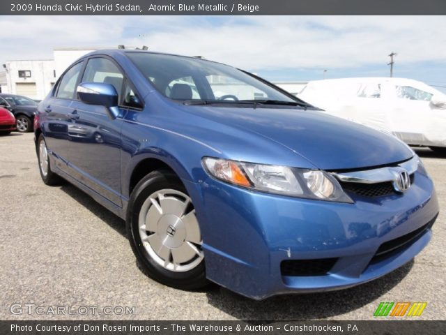 2009 Honda civic blue emblem #2