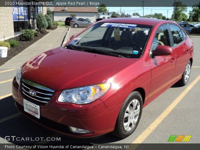 2010 Hyundai Elantra GLS in Apple Red Pearl