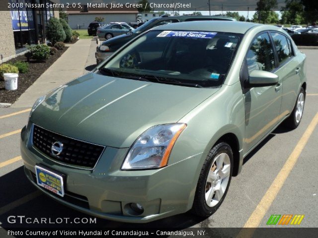 2008 Nissan Sentra 2.0 S in Metallic Jade Green