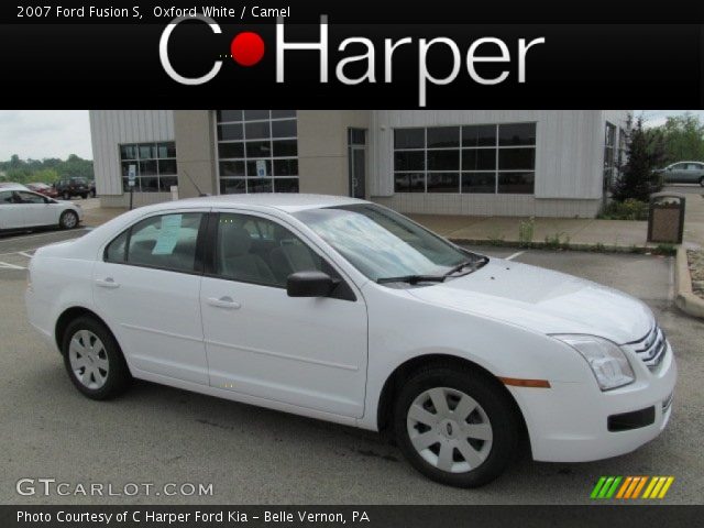 2007 Ford Fusion S in Oxford White
