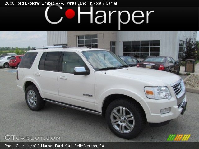 2008 Ford Explorer Limited 4x4 in White Sand Tri coat