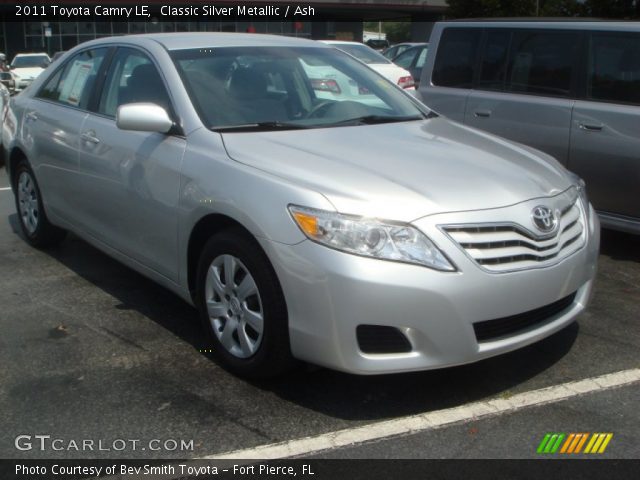 2011 Toyota Camry LE in Classic Silver Metallic