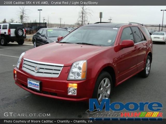 2008 Cadillac SRX 4 V6 AWD in Crystal Red