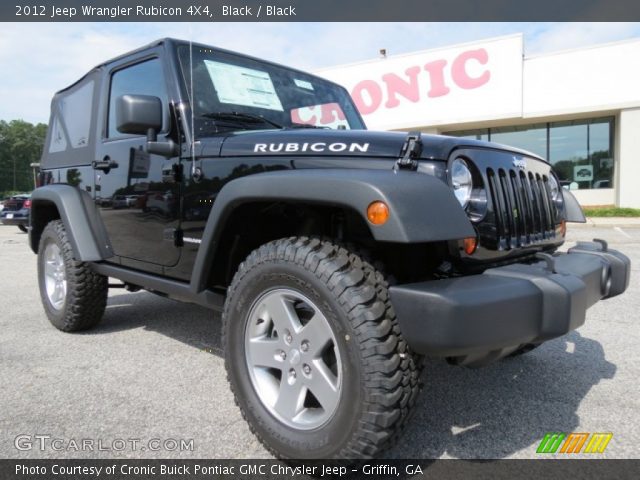 2012 Jeep Wrangler Rubicon 4X4 in Black