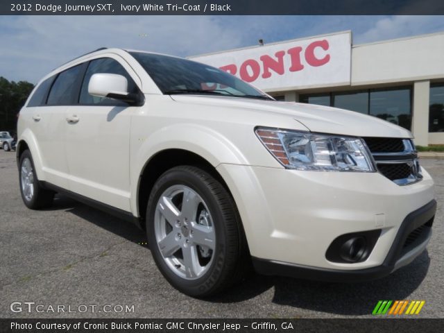 2012 Dodge Journey SXT in Ivory White Tri-Coat