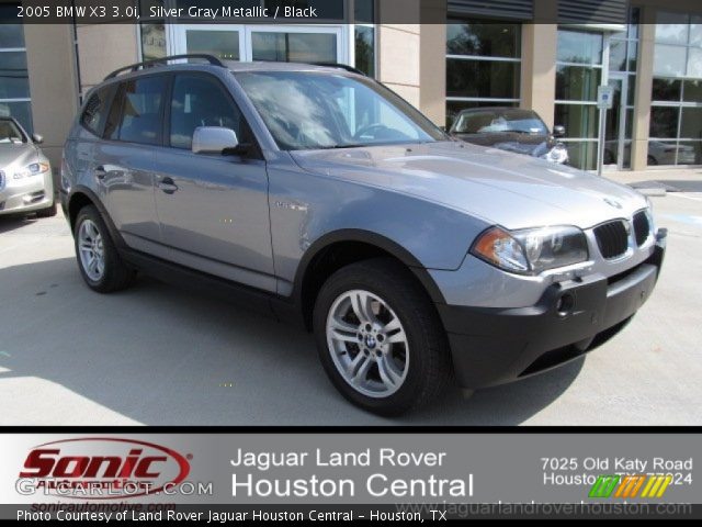 2005 BMW X3 3.0i in Silver Gray Metallic