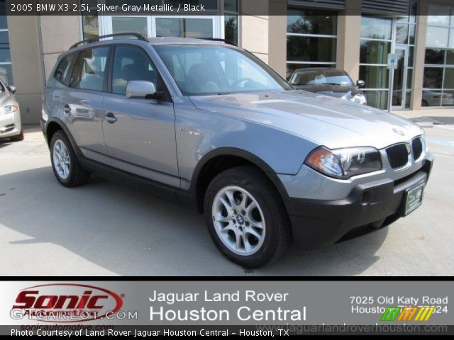 2005 BMW X3 2.5i in Silver Gray Metallic